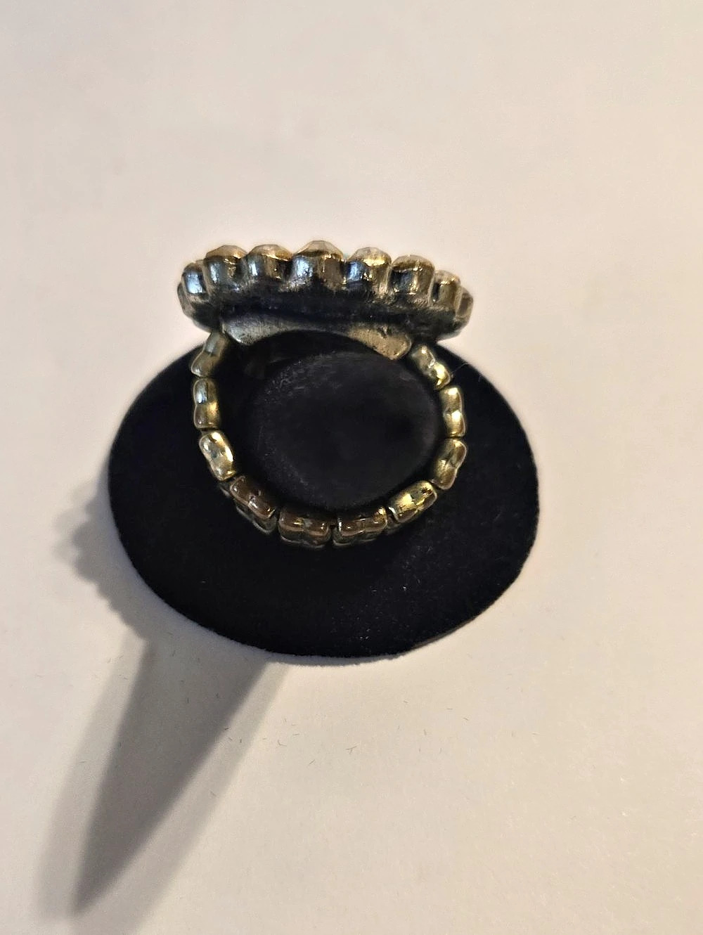 Turquoise Stretchable Statement Ring - Picture 3 of 4